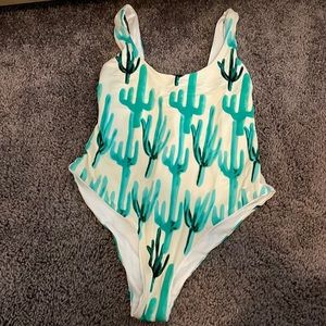 Lulus Size L one piece cheeky swimsuit!